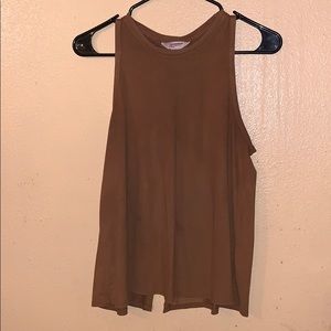 Blouse with open back